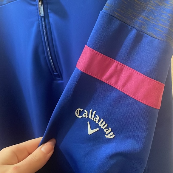 Callaway Men’s Pullover 1/4 Zip Sweater Jacket Size XL - Picture 3 of 5